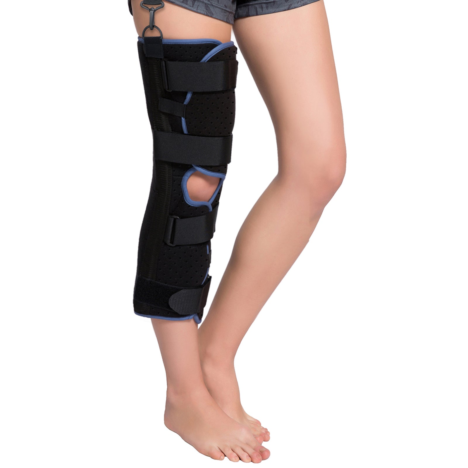 Full Leg Brace for Knee Immobilizer Suitable for Postoperative Surgery  Recovery Right Knee Brace Right Knee Brace : : Health &  Personal Care