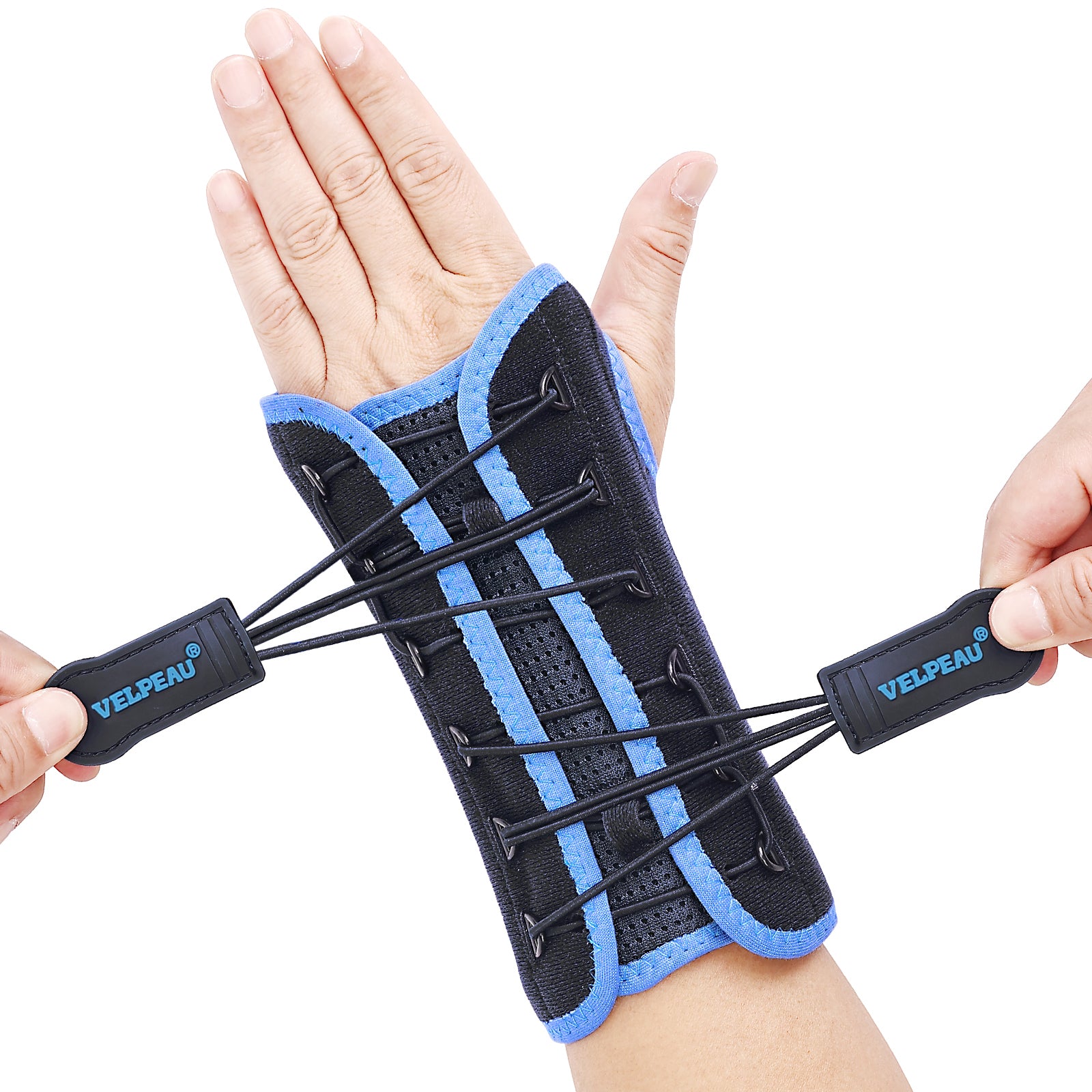 VELPEAU Thumb Brace Support Reversible Wrist & Thumb Spica Splint for  Arthritis