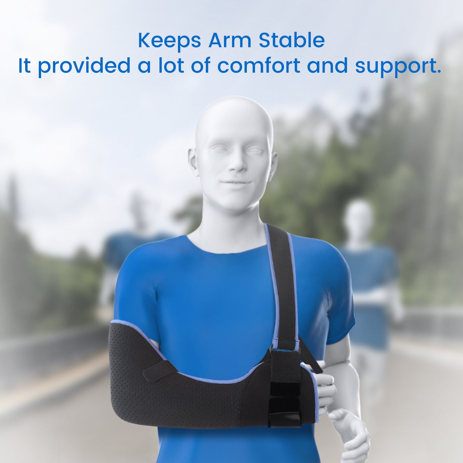 VELPEAU Medical Sling Immobilizer - Rotator Cuff Support Brace -  Comfortable for Shoulder Injury, Le…See more VELPEAU Medical Sling  Immobilizer 